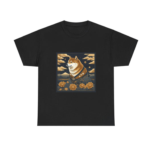 Shiba Inu Samurai Graphic Tee