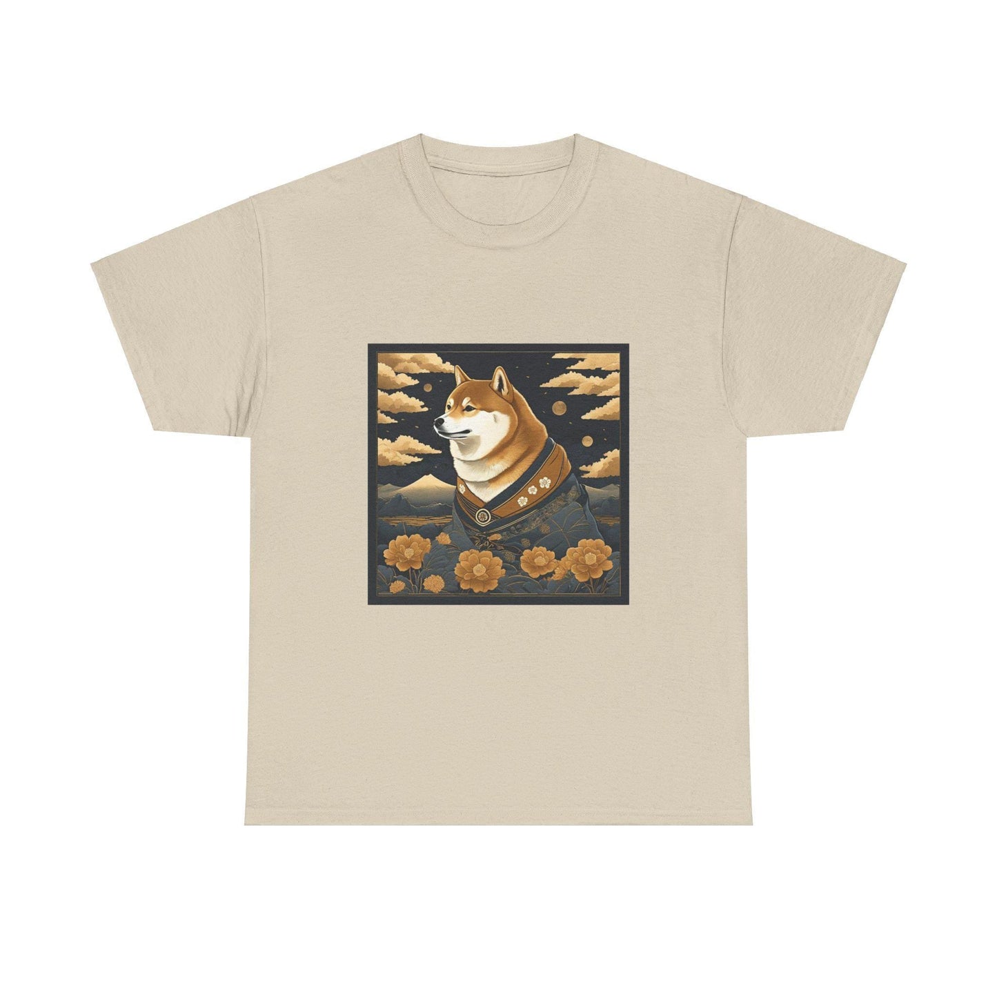 Shiba Inu Samurai Graphic Tee