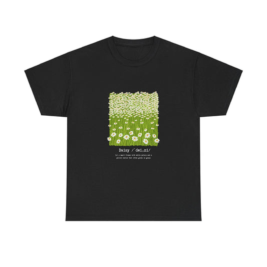 Daisy Field Floral Aesthetic Tee