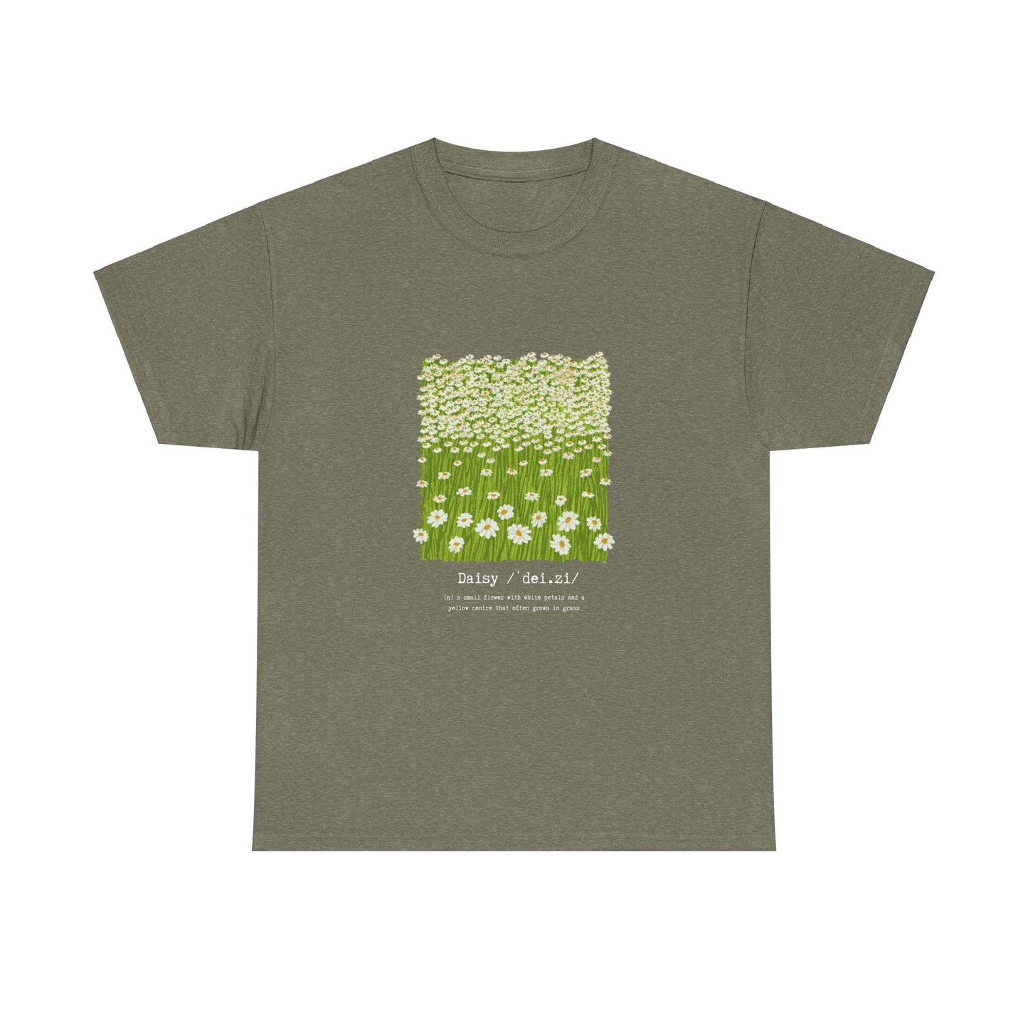 Daisy Field Floral Aesthetic Tee