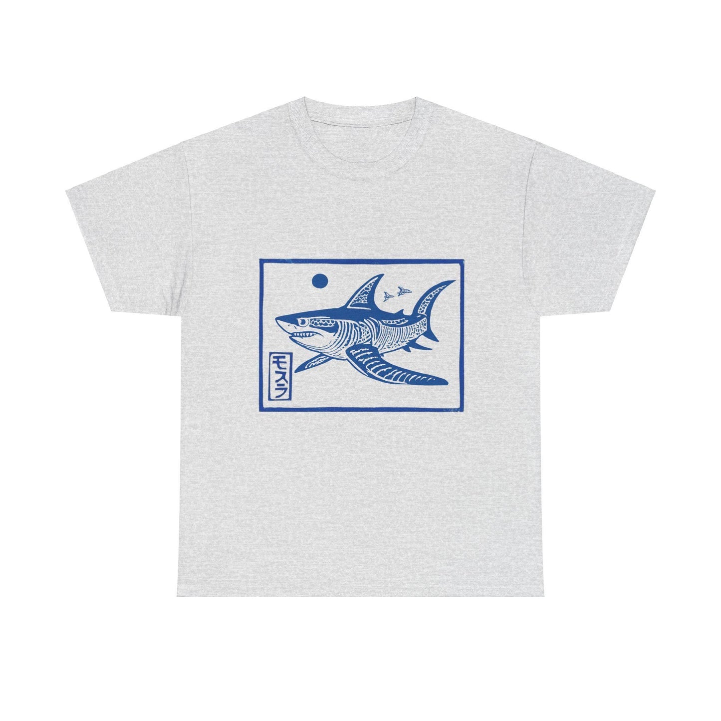 Woodblock Shark Graphic Tee