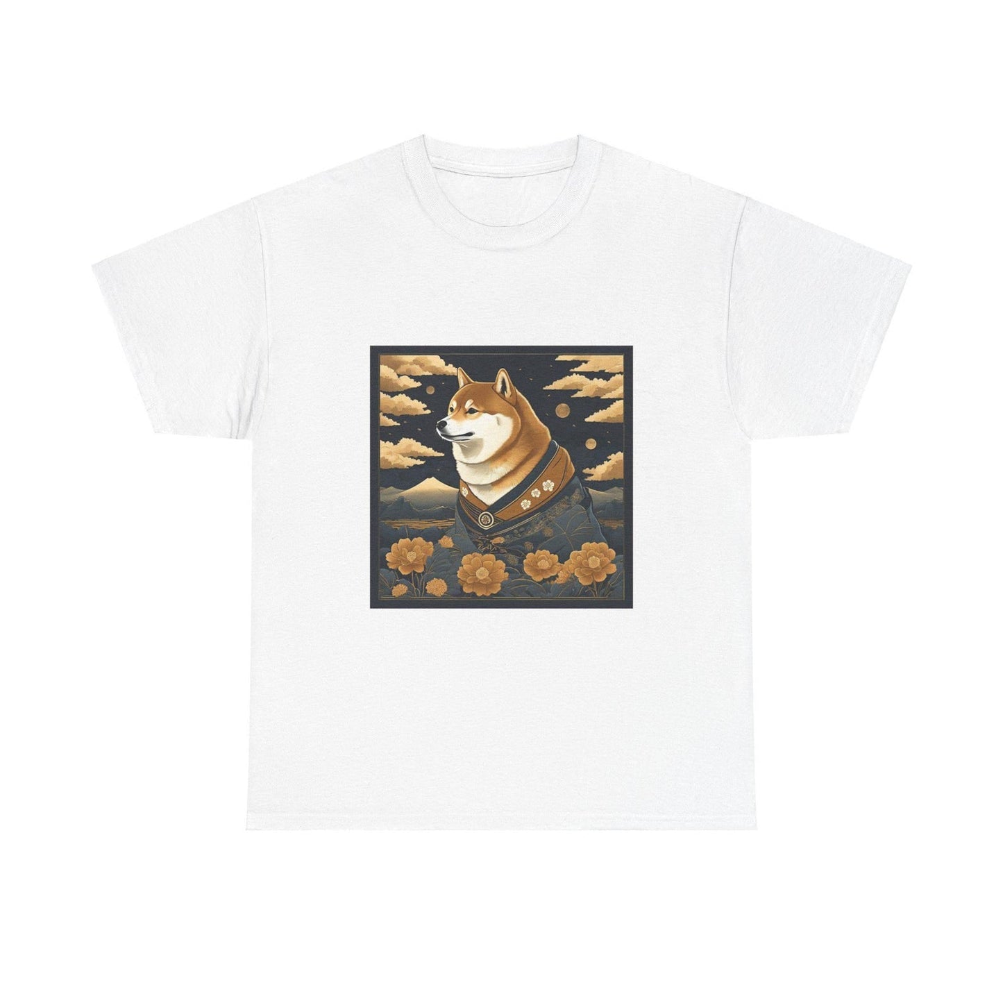 Shiba Inu Samurai Graphic Tee