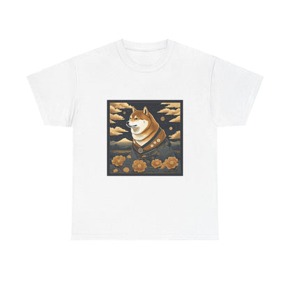 Shiba Inu Samurai Graphic Tee