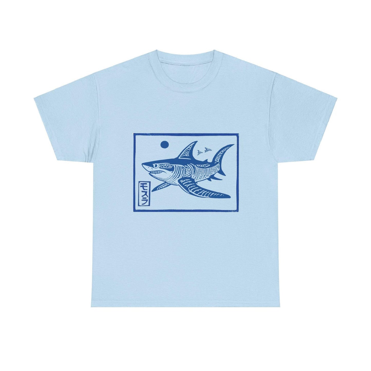 Woodblock Shark Graphic Tee