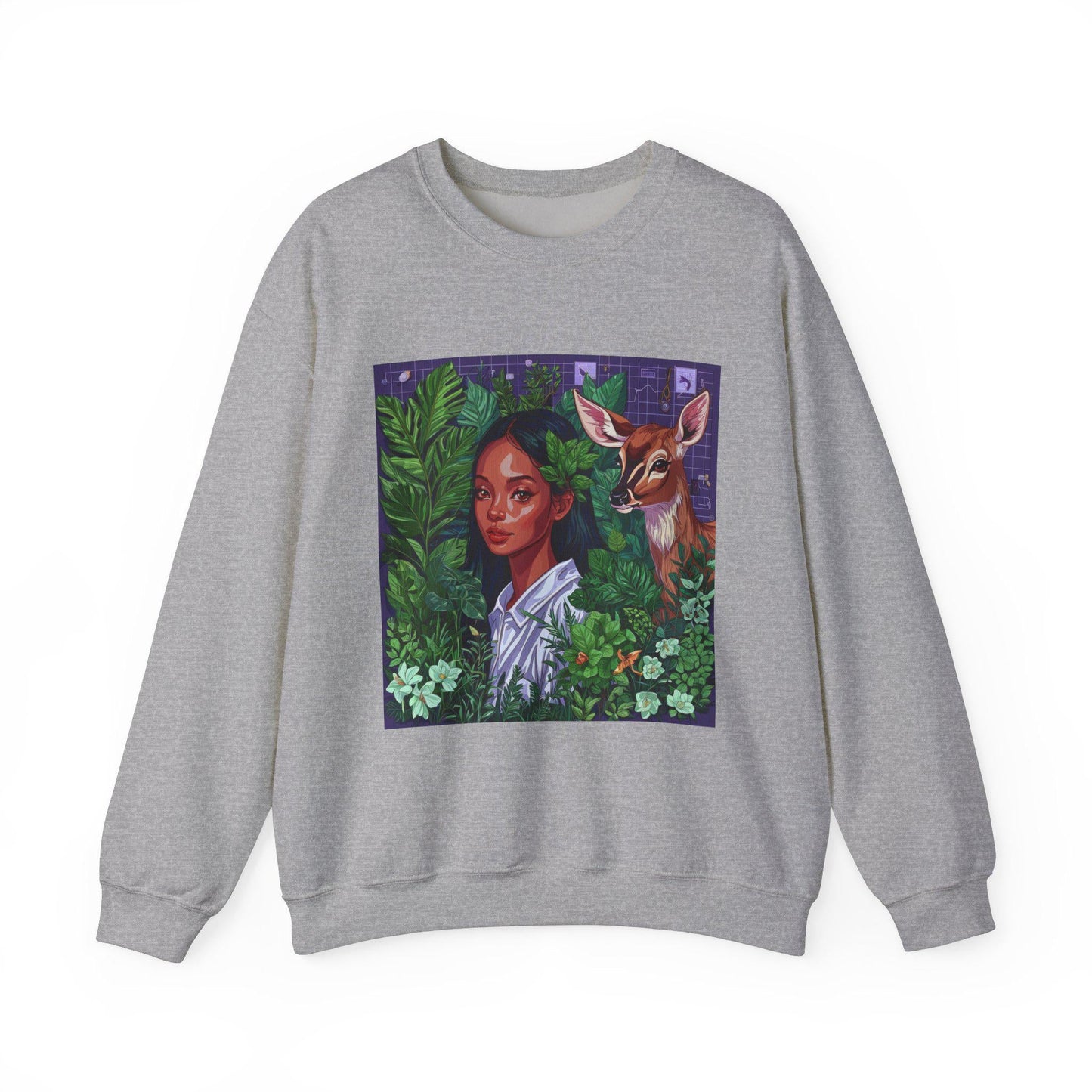 Urban Jungle Woman Nature Sweater