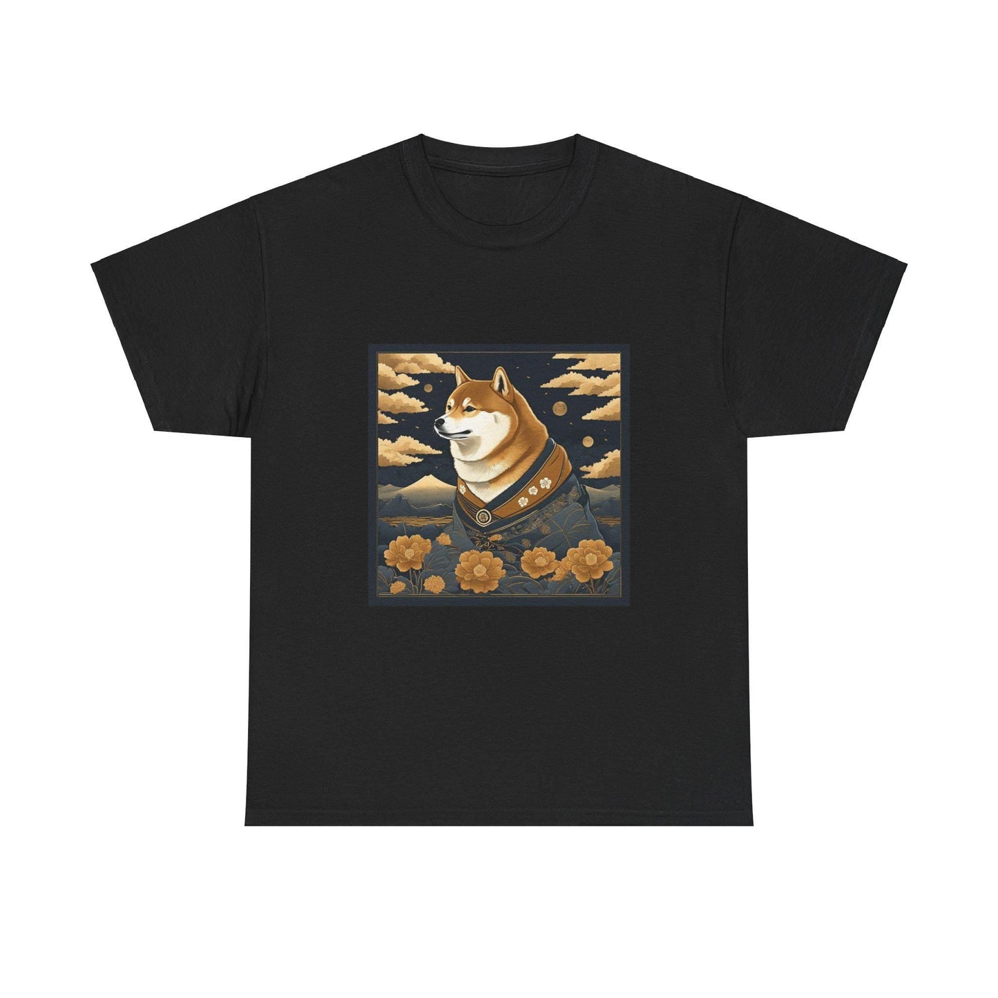 Shiba Inu Samurai Graphic Tee
