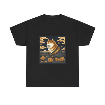 Shiba Inu Samurai Graphic Tee