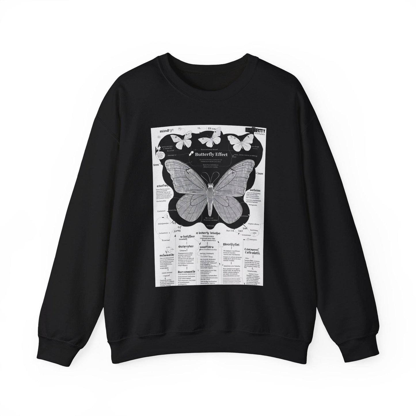 Butterfly Effect Chart Graphic Sweater