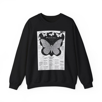 Butterfly Effect Chart Graphic Sweater