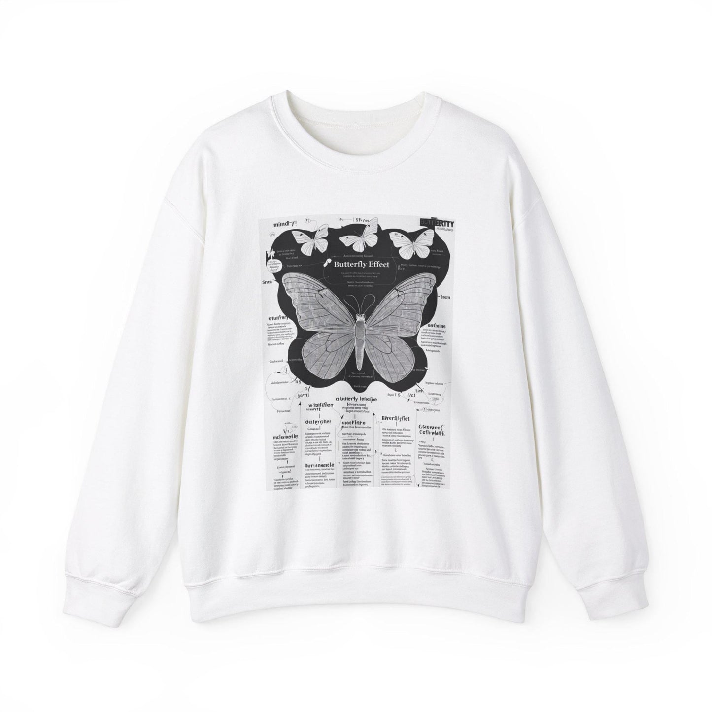 Butterfly Effect Chart Graphic Sweater