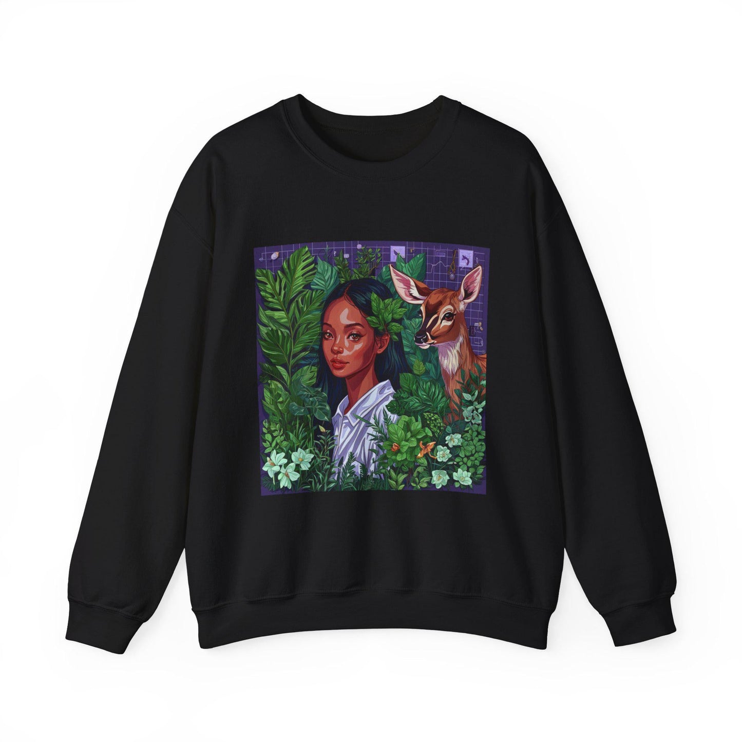 Urban Jungle Woman Nature Sweater