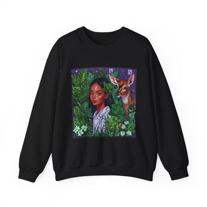 Urban Jungle Woman Nature Sweater