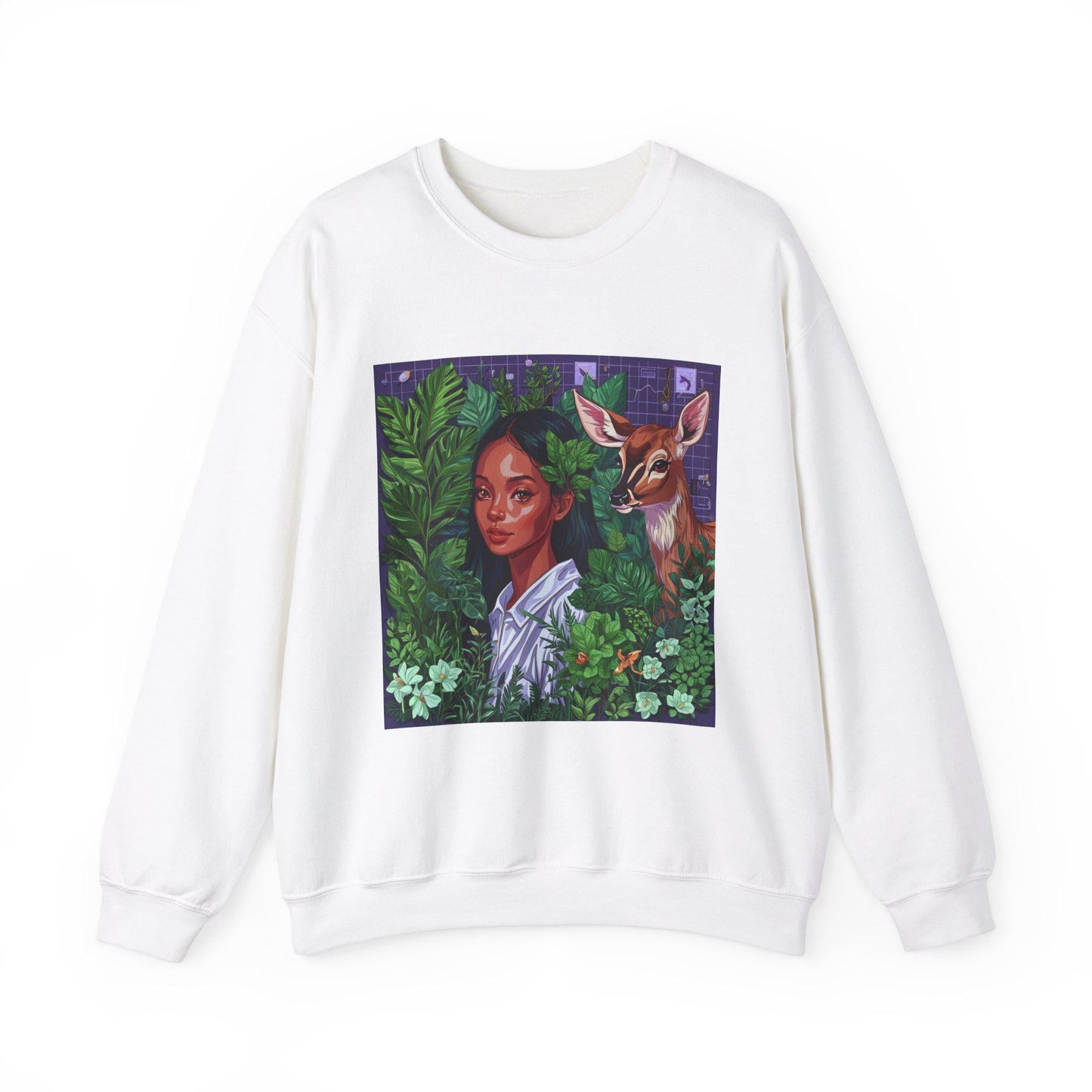 Urban Jungle Woman Nature Sweater