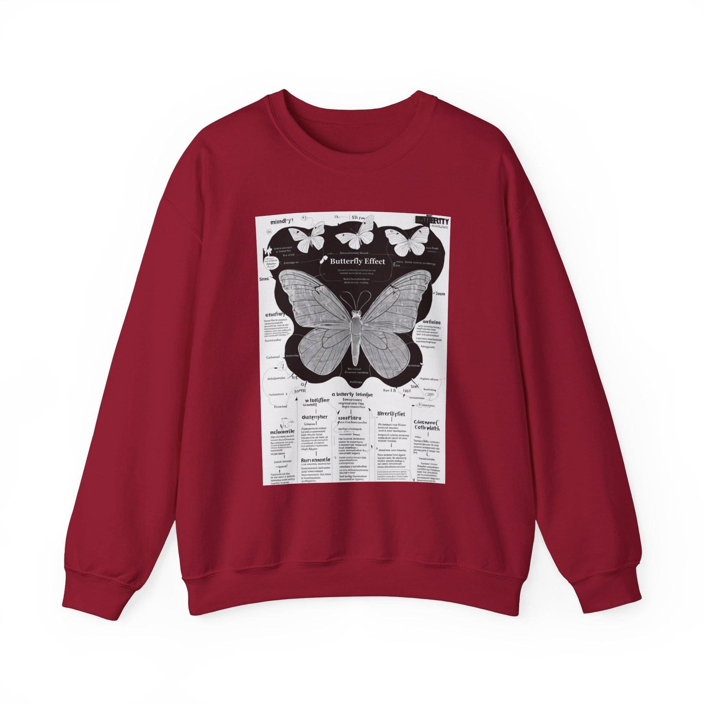 Butterfly Effect Chart Graphic Sweater