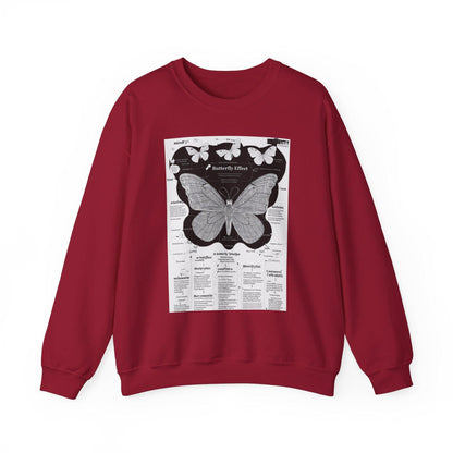 Butterfly Effect Chart Graphic Sweater