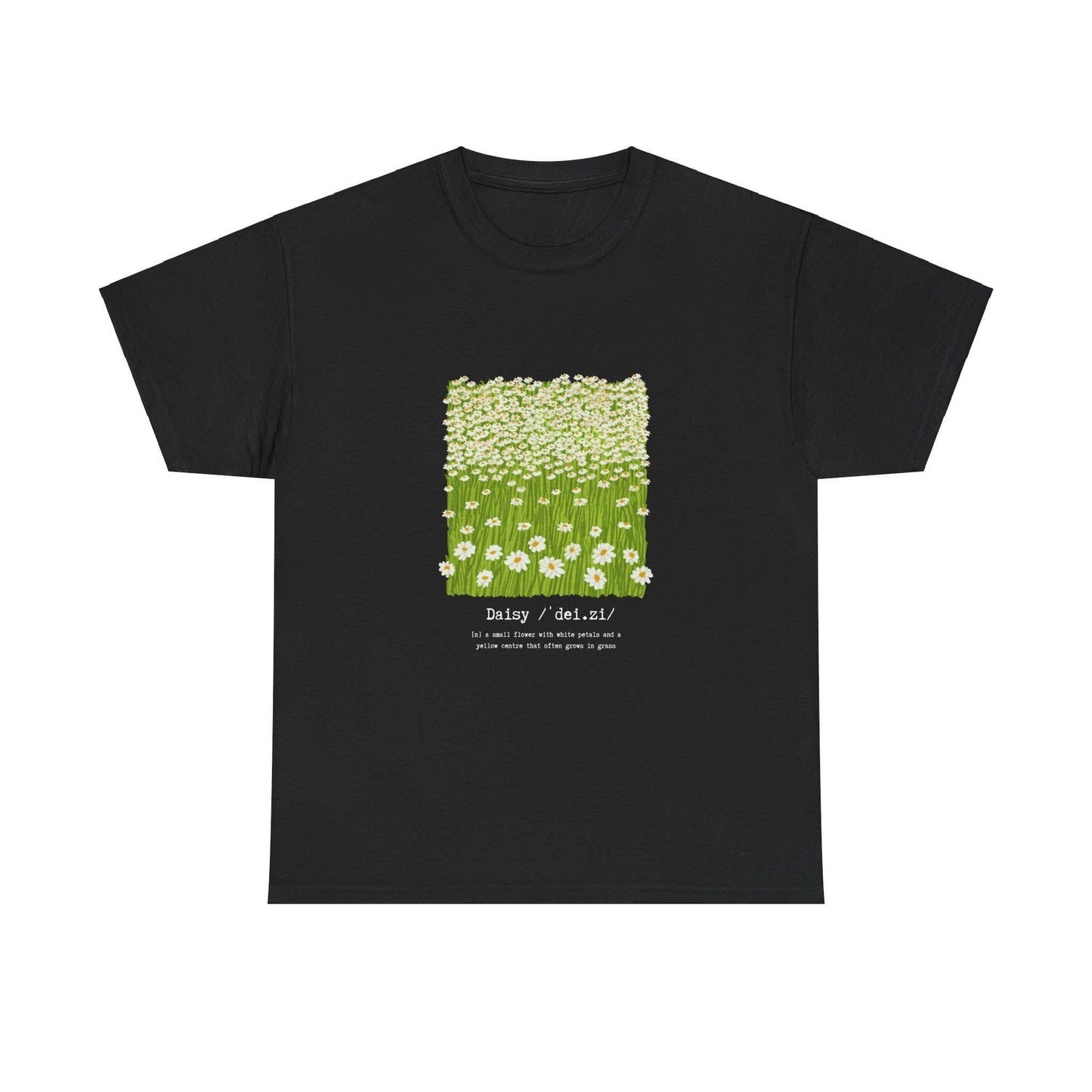Daisy Field Floral Aesthetic Tee